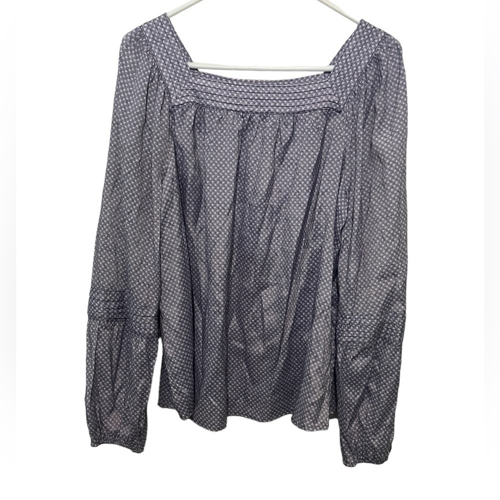 Lauren Conrad Long Sleeve Peasant Top